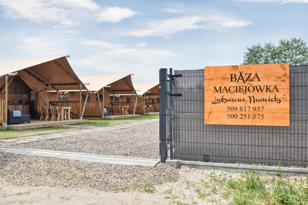 Baza Maciejowka Hotel Międzywodzie Kültér fotó